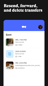 Ekran Görüntüsü 6 - WeTransfer