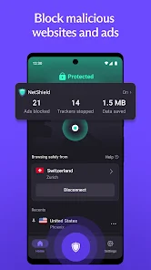 Ekran Görüntüsü 4 - Proton VPN Ücretsiz ve Sınırsız