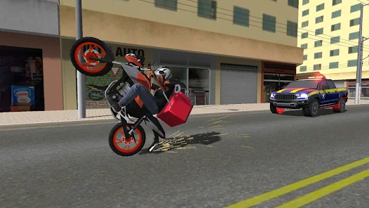 Ekran Görüntüsü 2 - Moto Wheelie 3D